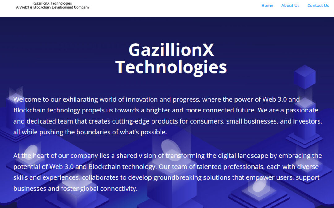Welcome GazillionX!